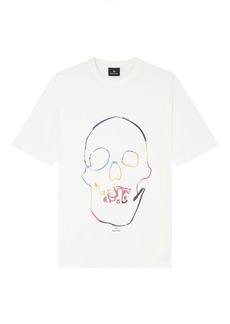 PS by Paul Smith Men's Linear Skull T-shirt