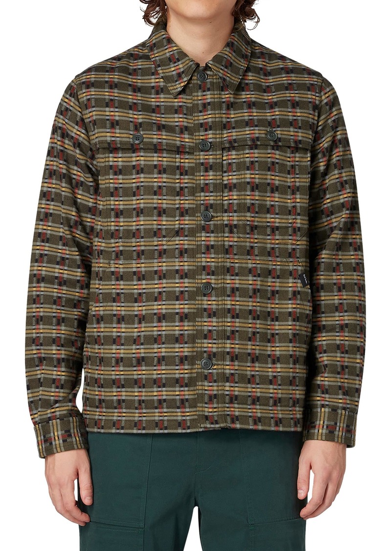 PS by Paul Smith Men's Workwear Shirt Jacket