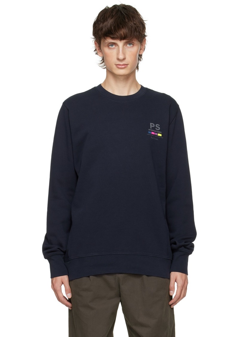 PS by Paul Smith Navy 'International' Sweatshirt