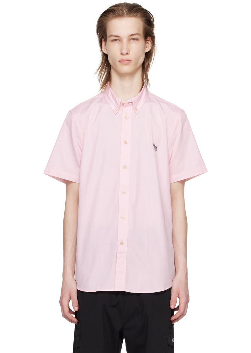 PS by Paul Smith Pink Zebra Shirt