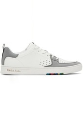 PS by Paul Smith White & Gray Cosmo Sneakers