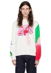 PS by Paul Smith White Folk Sweater