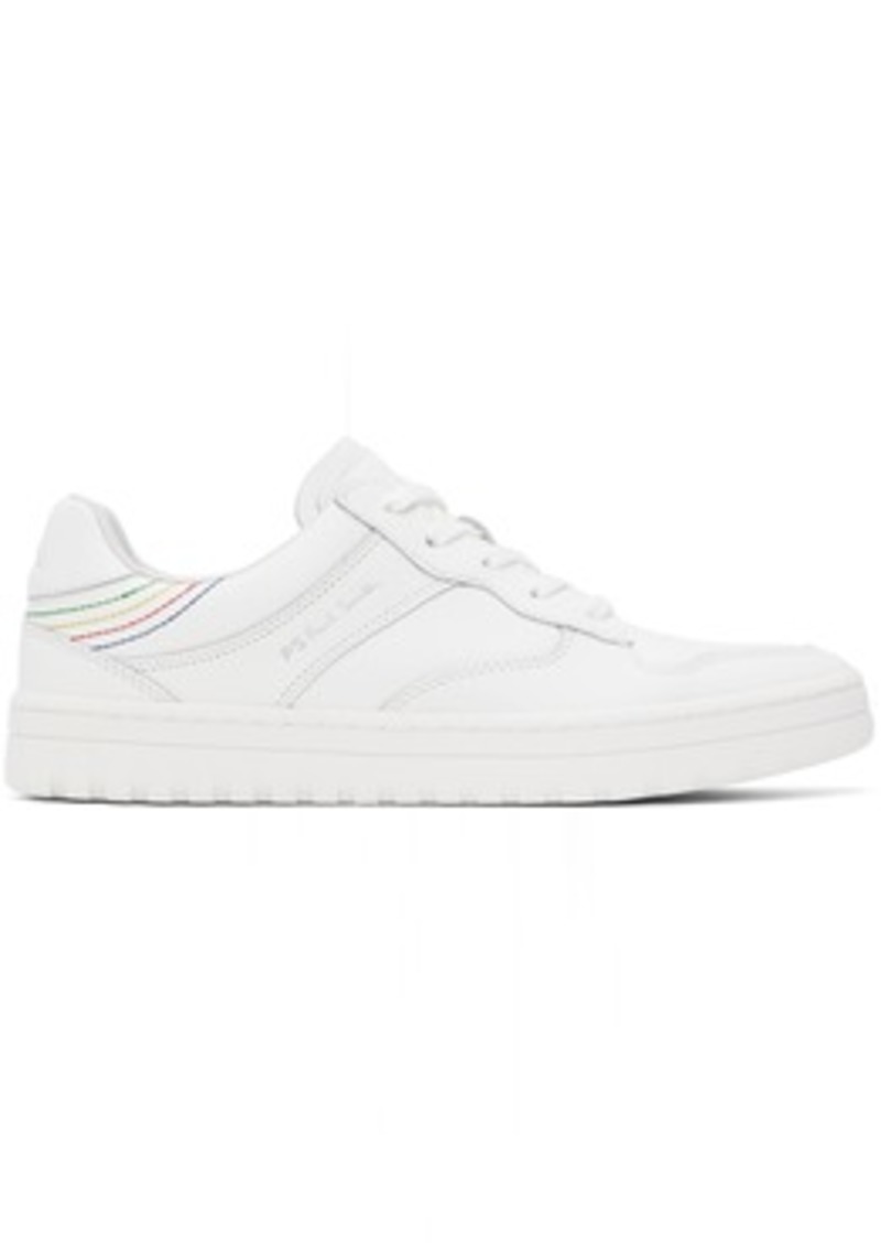 PS by Paul Smith White Leather Liston Sneakers