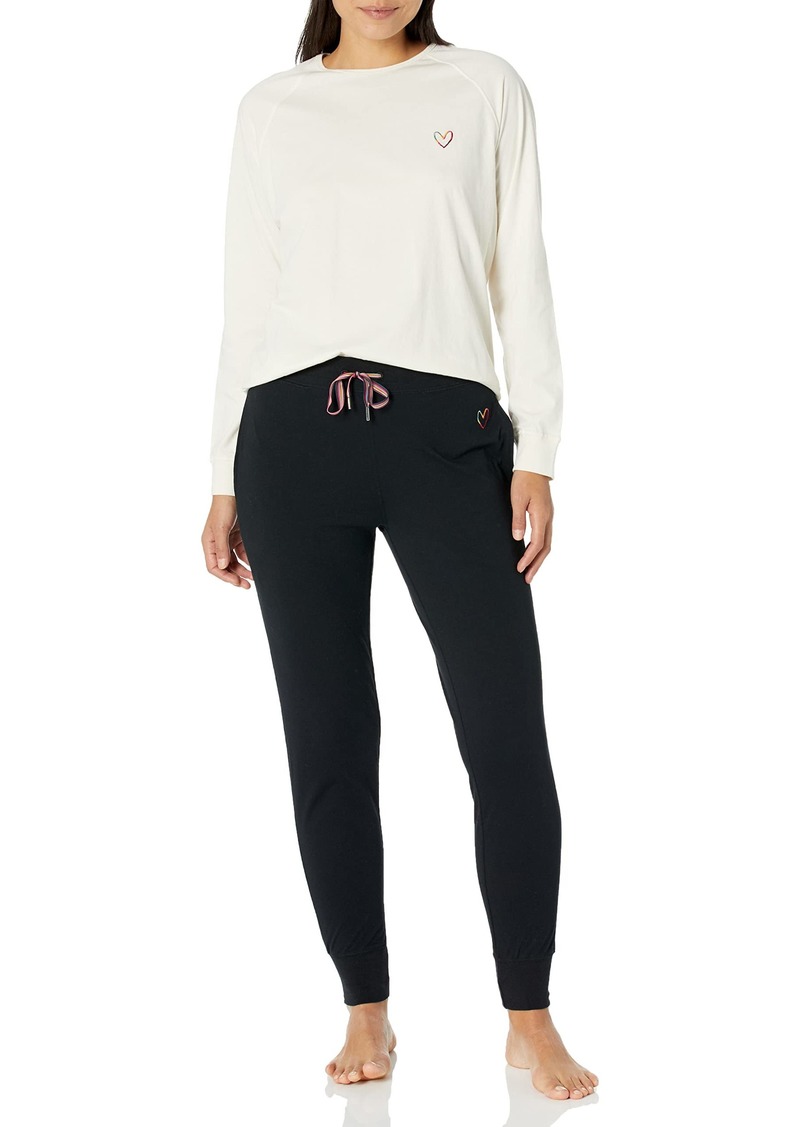 PS by Paul Smith WOMEN LOUNGE PANT SET BLACK