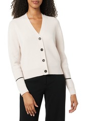 PS by Paul Smith Womens Knitted Cardigan Button Thru Off White