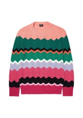 PS by Paul Smith Women's Knitted Pullover Crewneck Sweater