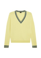 PS by Paul Smith Womens Knitted Sweater V Neck
