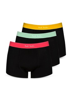 Ps Paul Smith Cotton Blend Trunks, Pack of 3