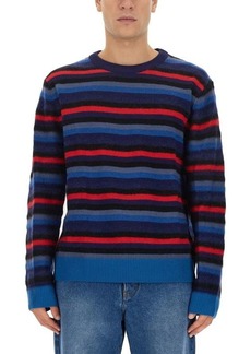 PS PAUL SMITH JERSEY WITH STRIPE PATTERN