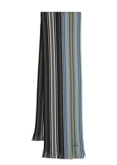 PS PAUL SMITH MEN SCARF SPECTRUM STRIPES ACCESSORIES