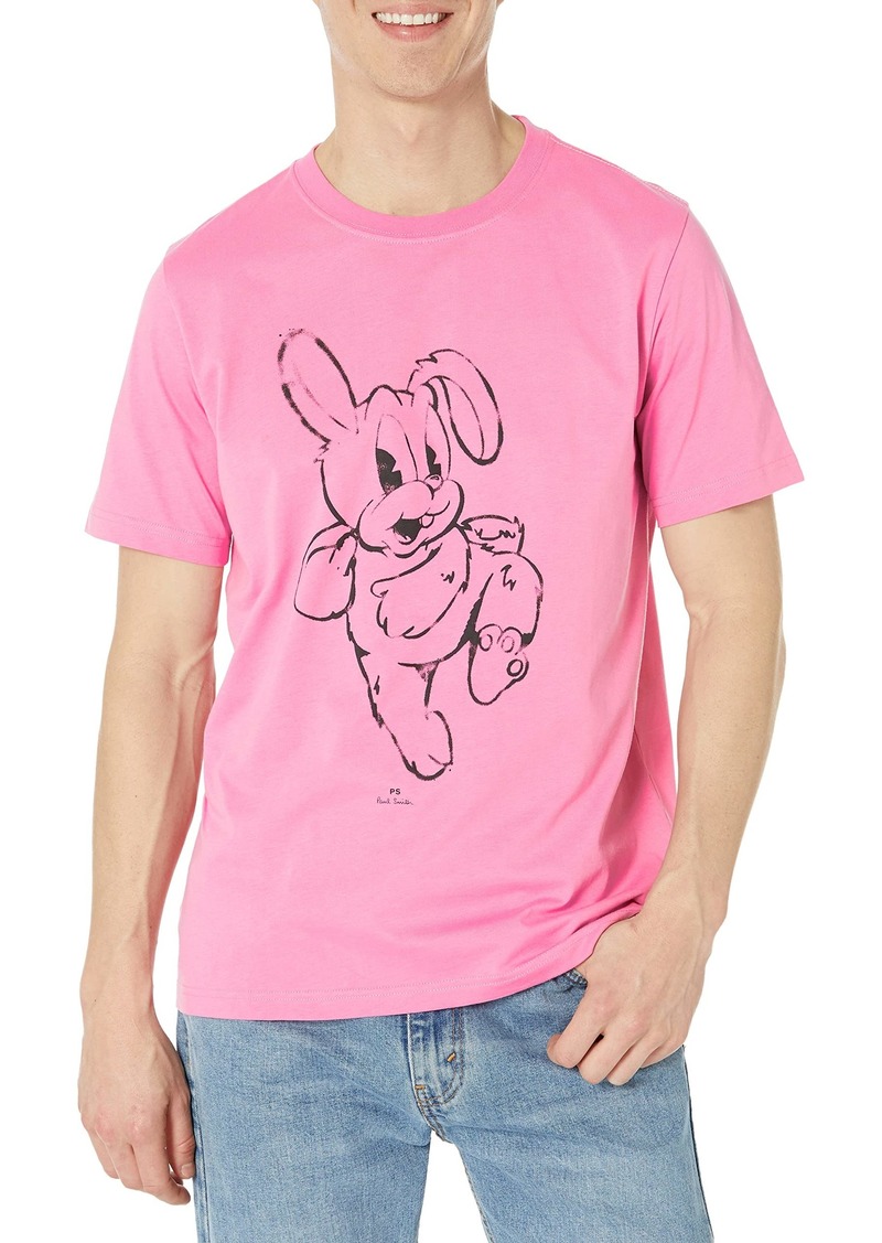 PS Paul Smith Mens REG FIT T-Shirt Rabbit