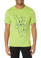 PS by Paul Smith Mens REG FIT T-Shirt Rabbit