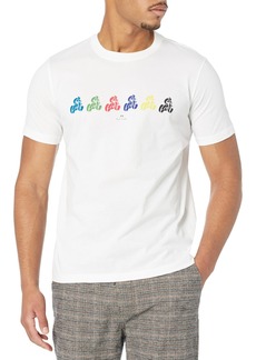PS Paul Smith Men's Repeat Bike T-Shirt