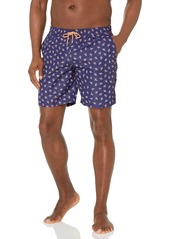 PS Paul Smith Men's Standard SWIM SHORT LONG CORAL