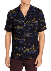 PS Paul Smith Mountain Print Casual Fit Shirt
