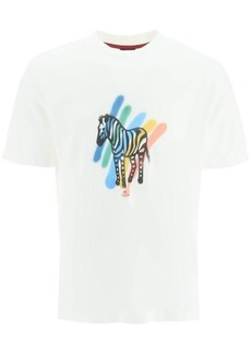 Ps paul smith 'stripe zebra' t-shirt