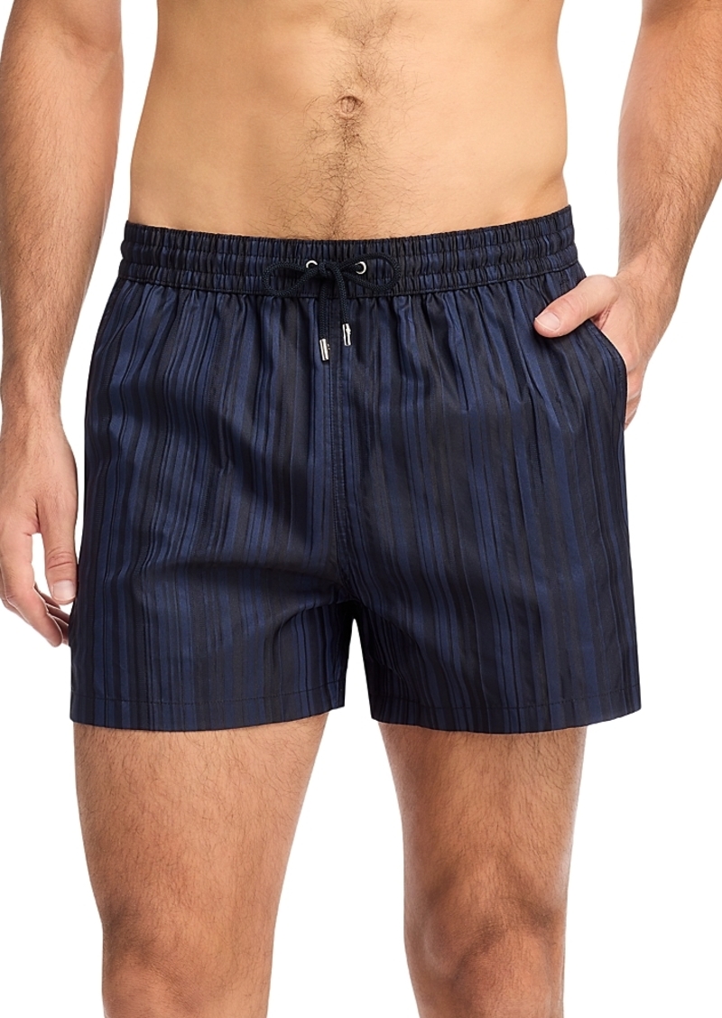 Ps Paul Smith Striped 4 Swim Trunks