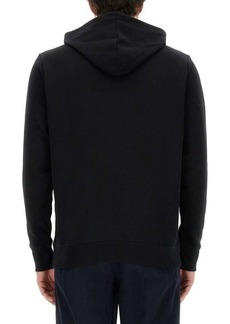 PS PAUL SMITH SWEATSHIRT WITH LOGO PATCH