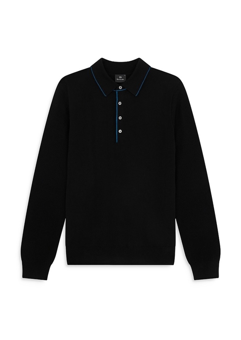 Ps Paul Smith Tipped Sweater Polo