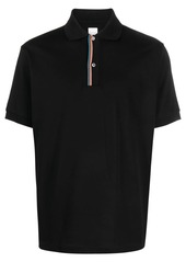 Paul Smith rainbow-stripe cotton polo shirt