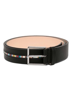 Paul Smith signature-stripe leather belt