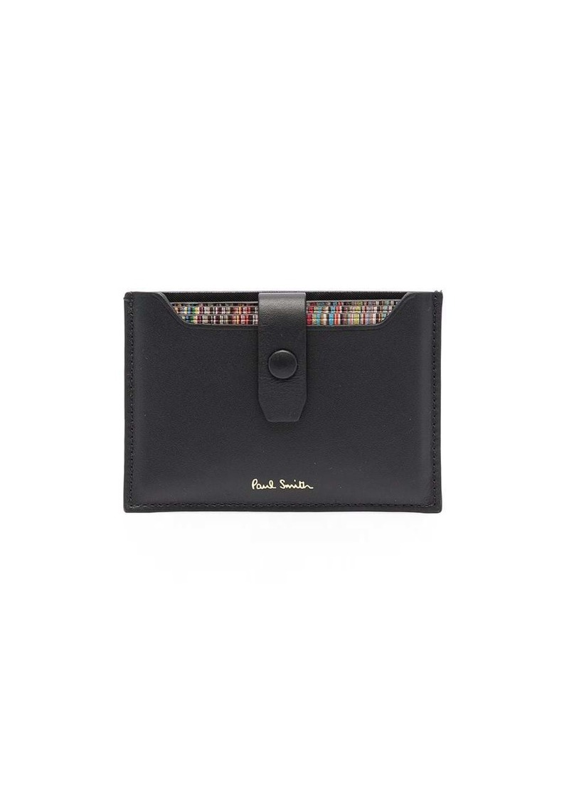 Paul Smith Signature stripe pull out card holder