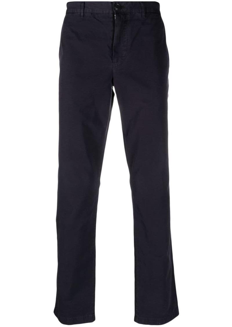 Paul Smith slim-cut logo-patch chino trousers