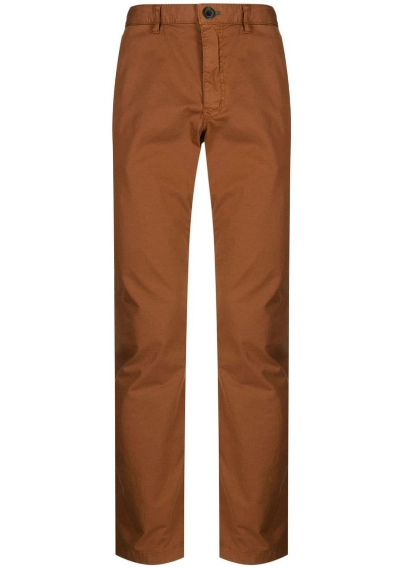 Paul Smith straight-leg stretch-cotton trousers