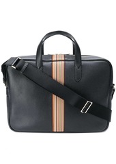Paul Smith stripe detail briefcase