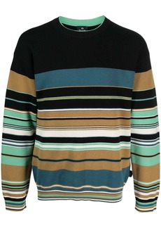 Paul Smith stripe-pattern sweatshirt