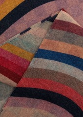 Paul Smith swirl-pattern print scarf