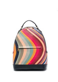 Paul Smith swirl-print leather backpack