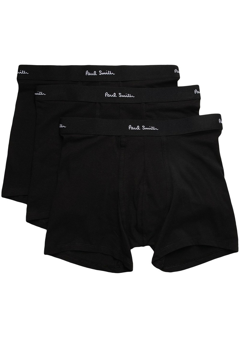 Paul Smith three-pack logo-waistband boxers