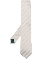 Paul Smith tone-on-tone diagonal-stripe silk tie