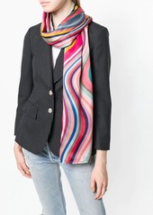 Paul Smith wave stripe scarf