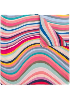 Paul Smith wave stripe scarf