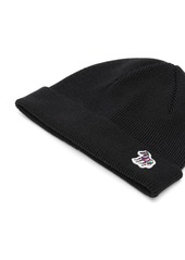 Paul Smith zebra motif beanie