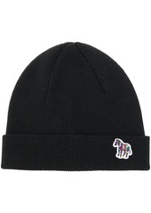 Paul Smith zebra motif beanie