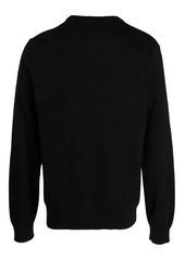 Paul Smith zebra-patch crew-neck jumper