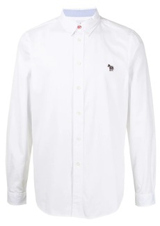 Paul Smith zebra-patch organic-cotton shirt