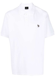 Paul Smith zebra-patch short-sleeved polo shirt