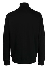 Paul Smith zebra-patch zip-fastening sweatshirt