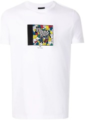 Paul Smith zebra-print cotton T-shirt