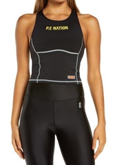 P.E Nation Post Game Tank in Black at Nordstrom