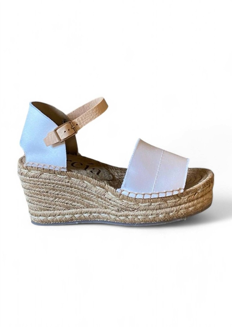 Pedro Garcia Oriel Sandal In Meringue