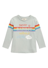 Peek...Aren't You Curious Peek Aren't You Curious Rainbow Sweatshirt (Toddler Girls, Little Girls & Big Girls)
