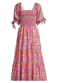 Peixoto Paloma Cotton Midi-Dress
