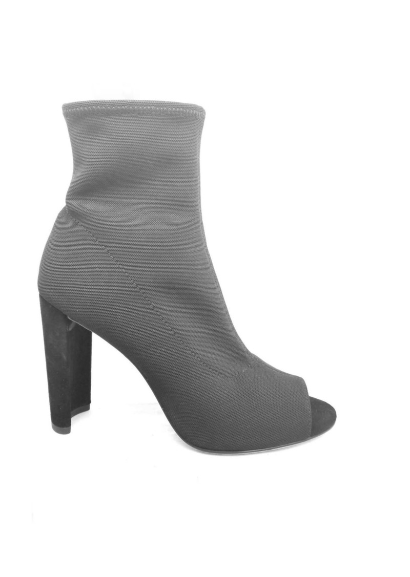 Pelle Moda Hudson Heeled Bootie In Black Stretch