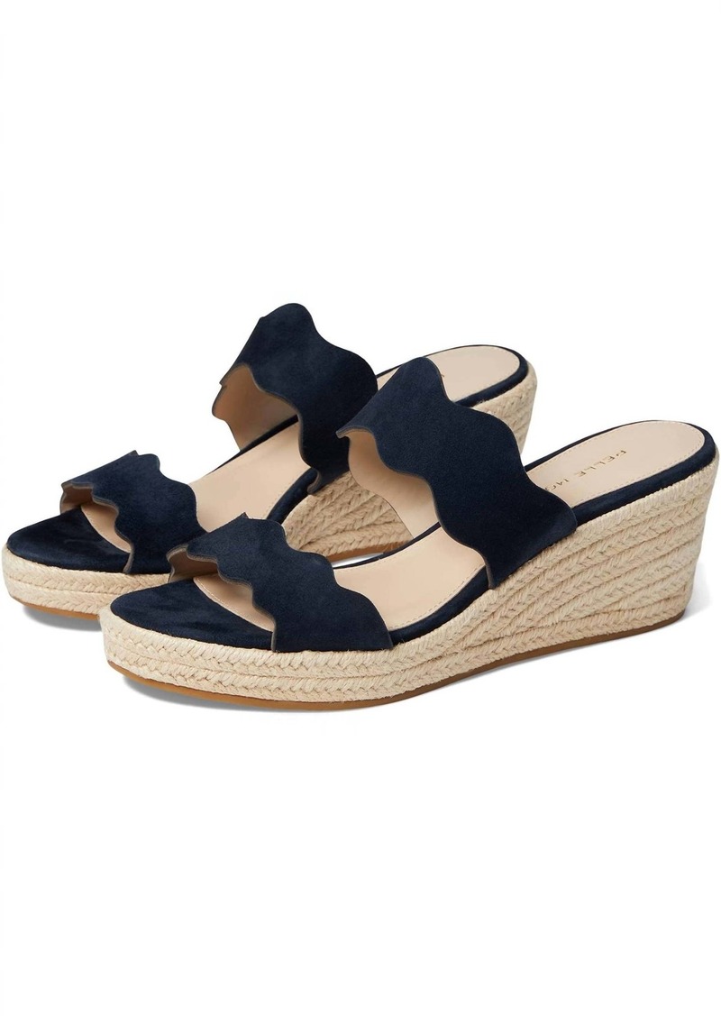 Pelle Moda Krew Espadrille In Midnight Navy