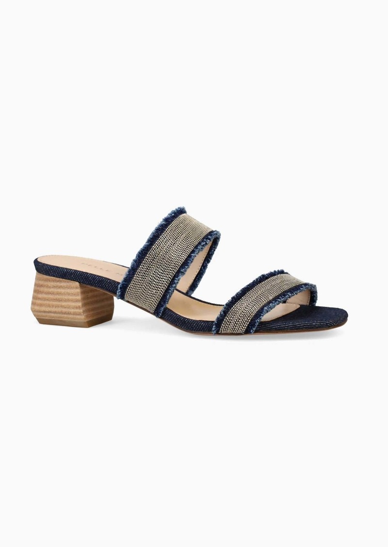 Pelle Moda Women's Iona Slides In Denim